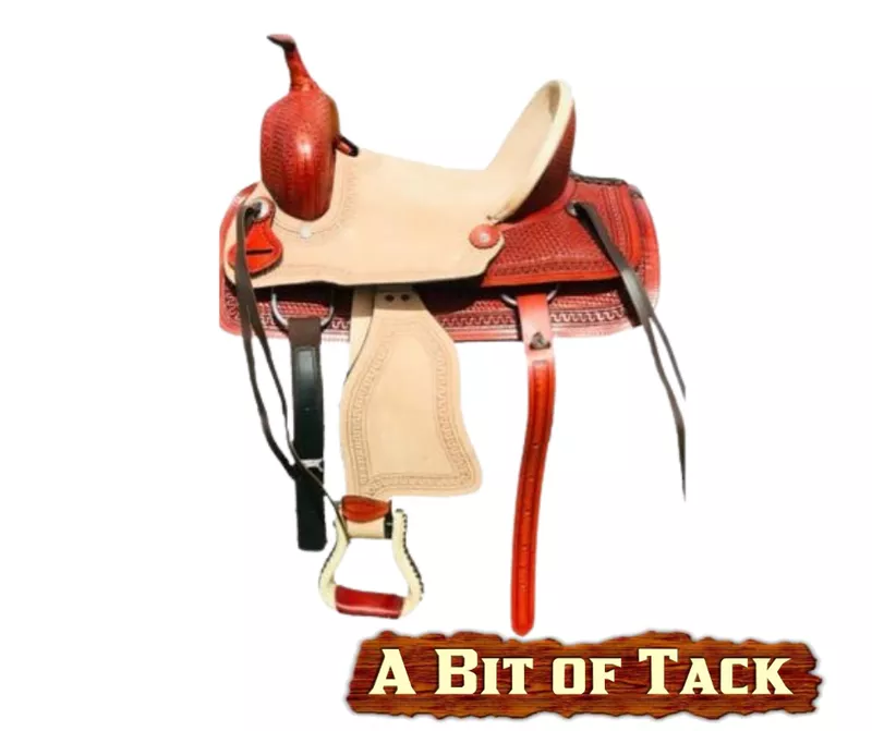 10" Rancher Pony Saddle w/pencil roll seat