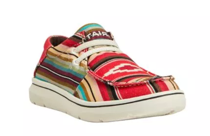 10040252 ARIAT GIRL'S HILO PASTEL SERAPE SHOE