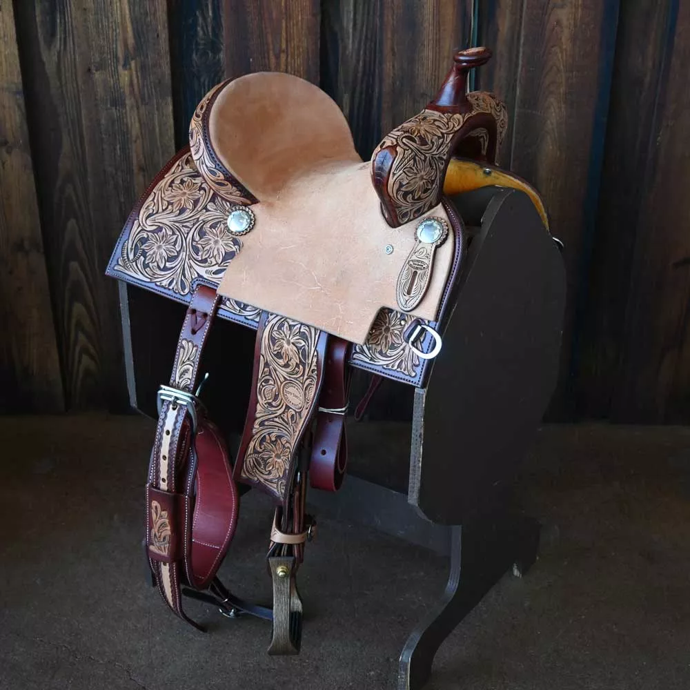 12.5" JEFF SMITH YOUTH BARREL SADDLE