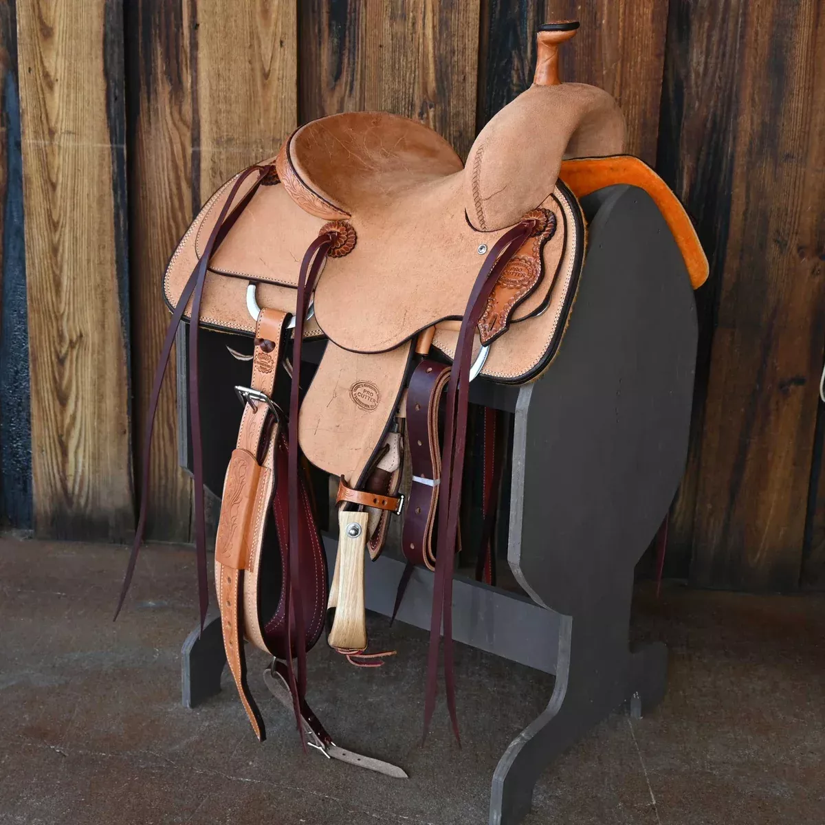 12.5" TESKEY'S PRO CUTTER RANCH CUTTER SADDLE