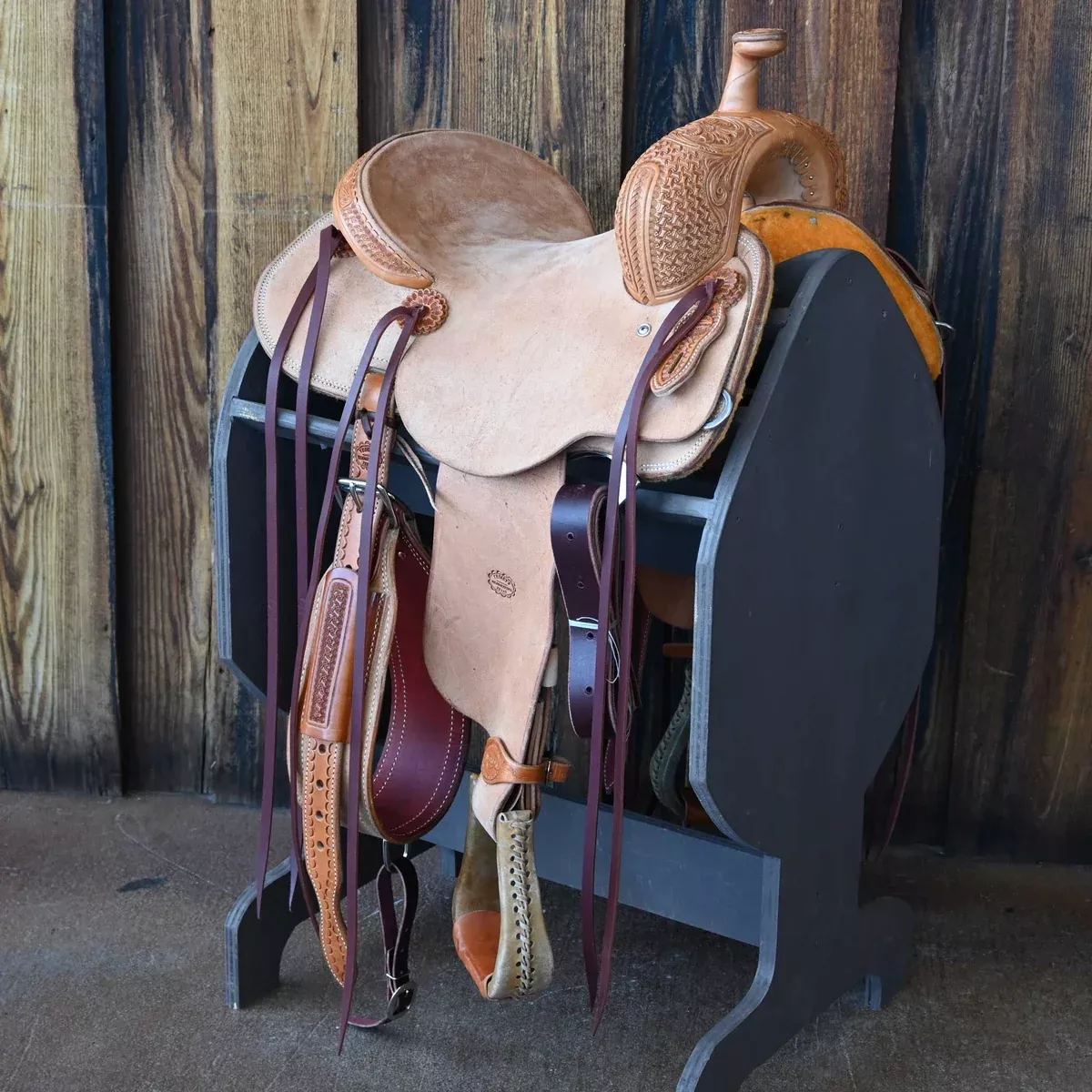 13.5" TESKEY'S RANCH CUTTER SADDLE