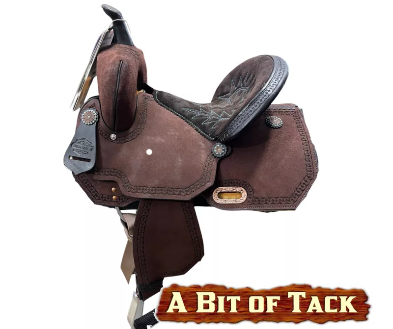 13" Circle Y Lindale Barrel Saddle - Wide Fit