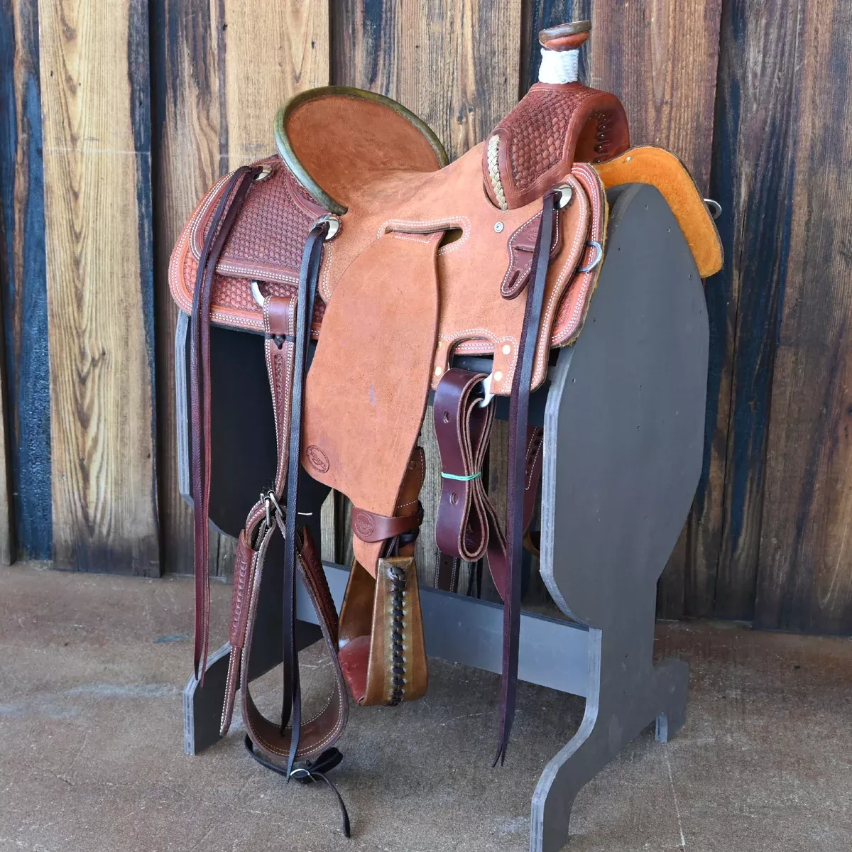 13" TESKEY'S RANCH ASSOCIATION SADDLE