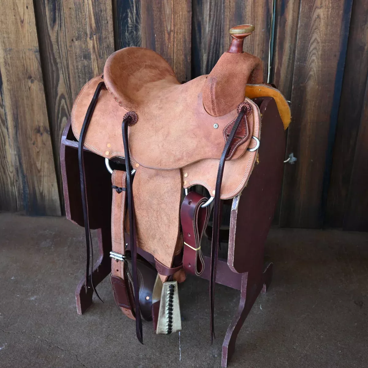 13" TESKEY'S YOUTH STRIP DOWN RANCH SADDLE