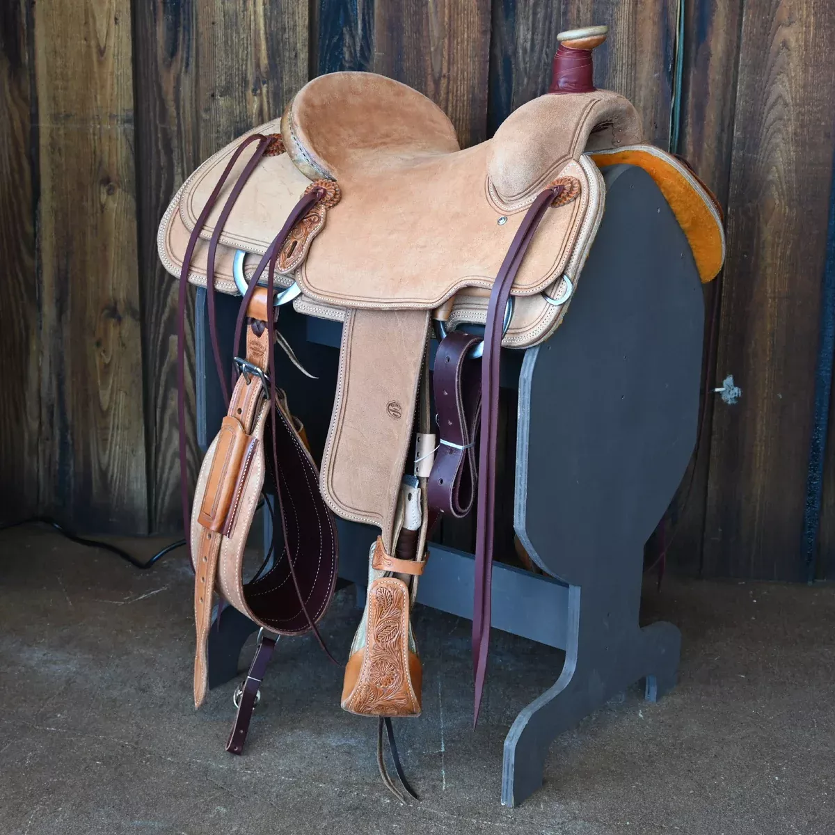 14.5" PATRICK SMITH TEAM ROPING SADDLE