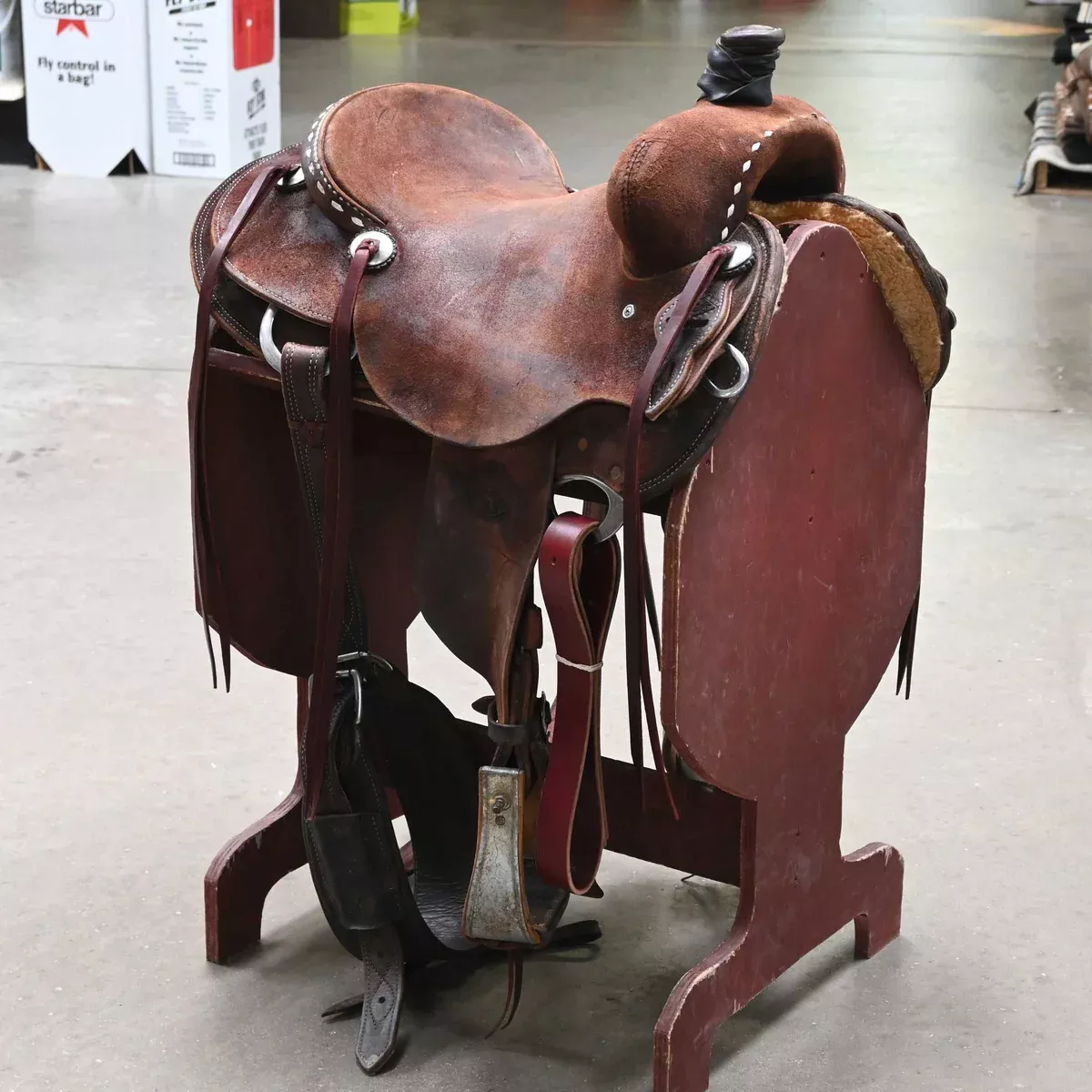 14.5" USED LUKE LANE RANCH SADDLE