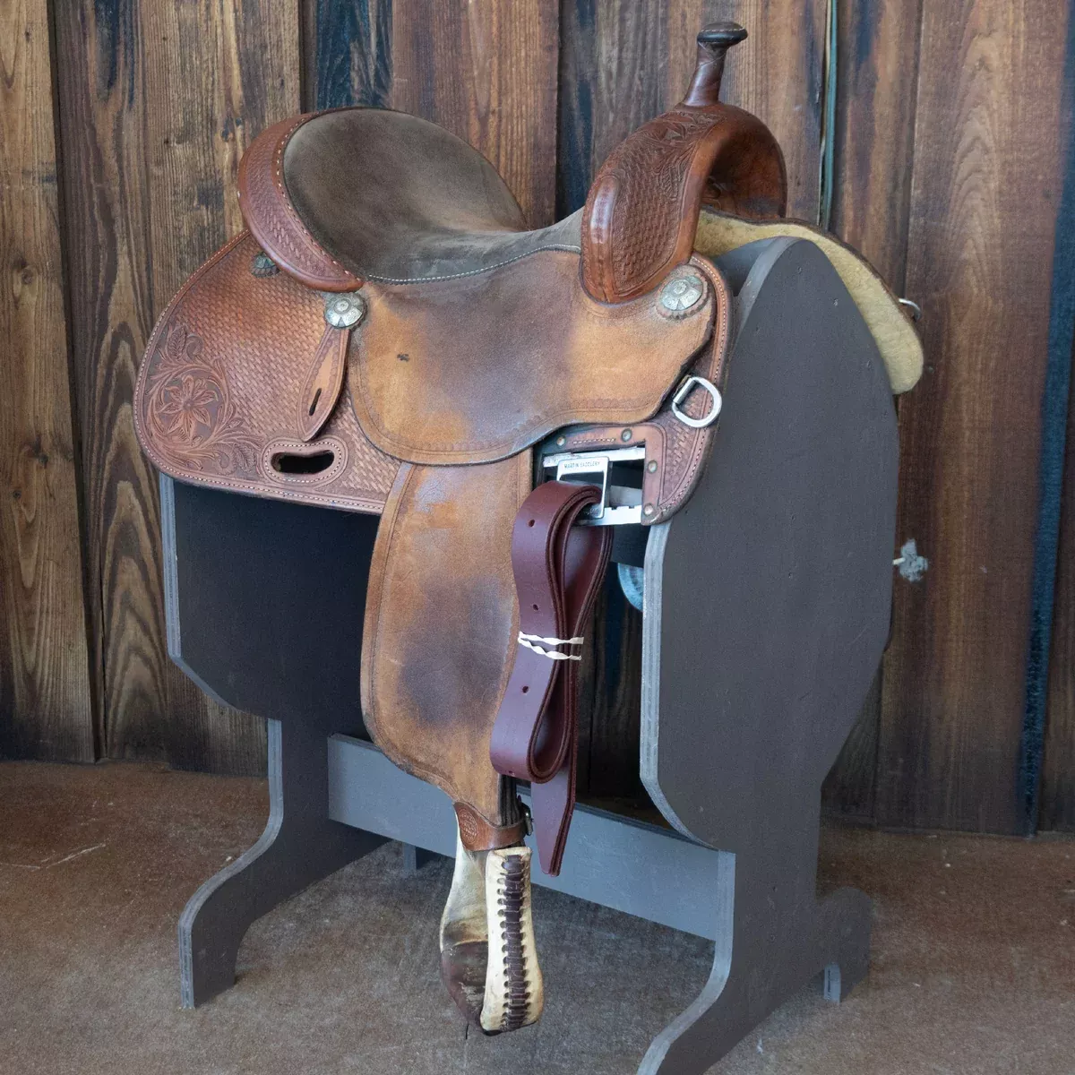 14.5" USED MARTIN CROWN C BARREL SADDLE