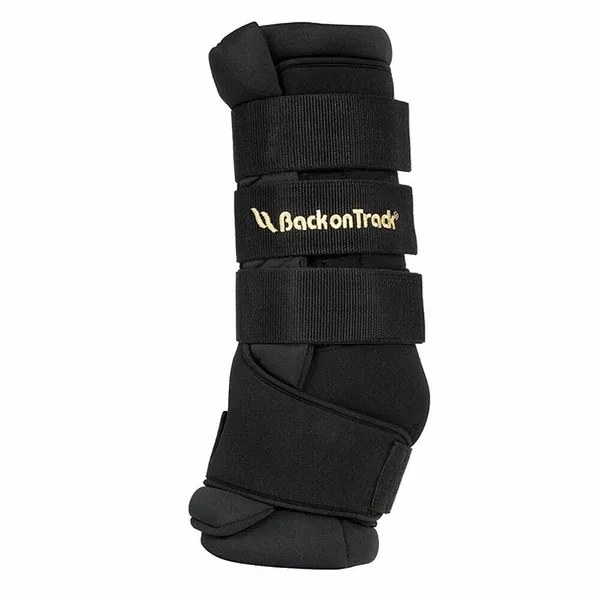 14" Back On Track Horse Leg Injury Swelling Pain Relief Royal Quick Wraps Pair