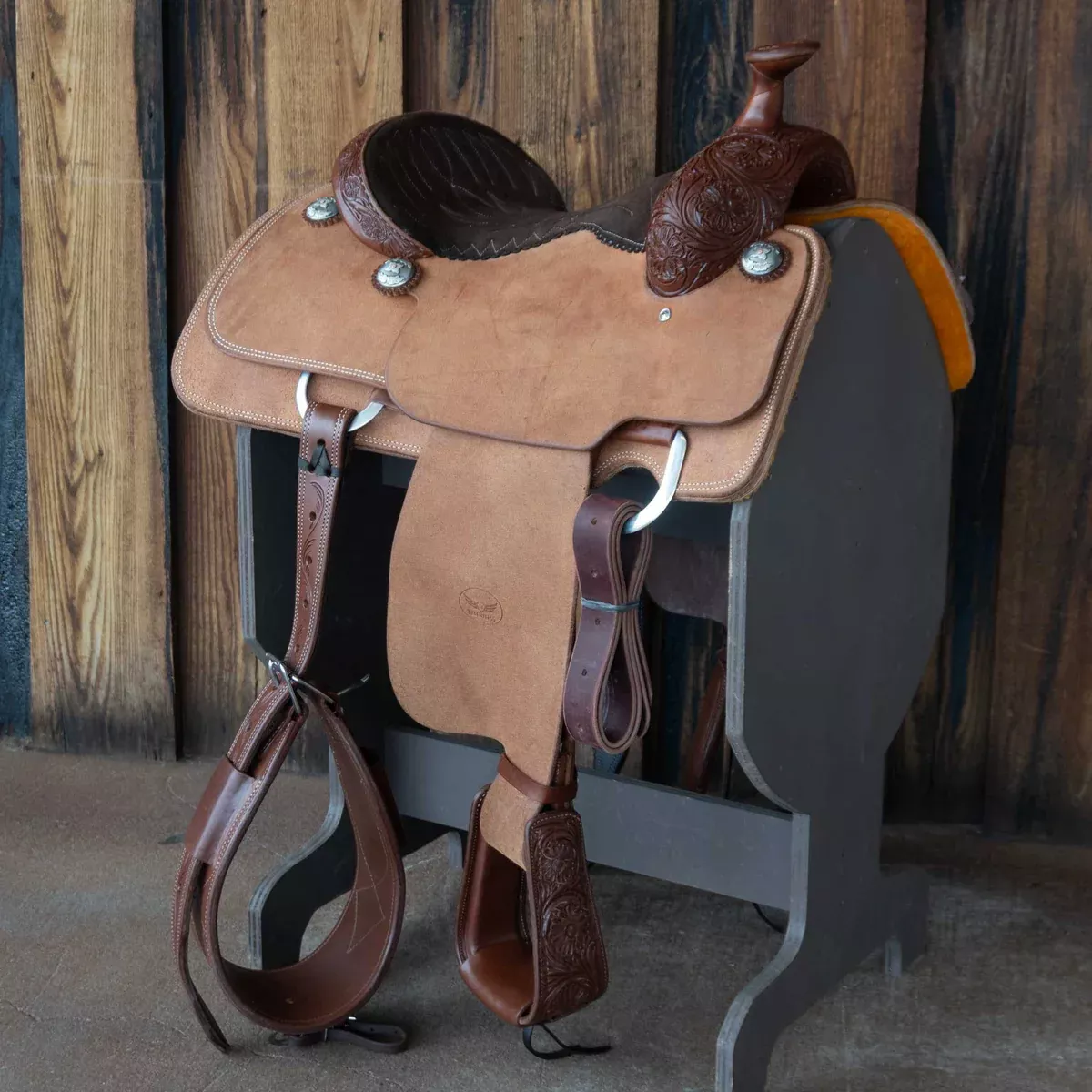 14" CACTUS RELENTLESS TEAM ROPING SADDLE