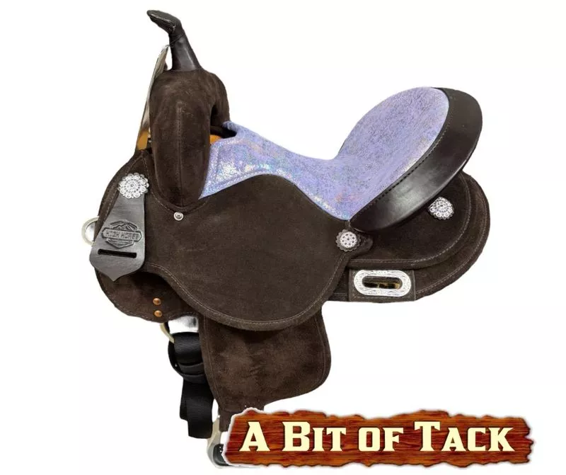 14" Circle Y Pearl Barrel Saddle - Wide Fit