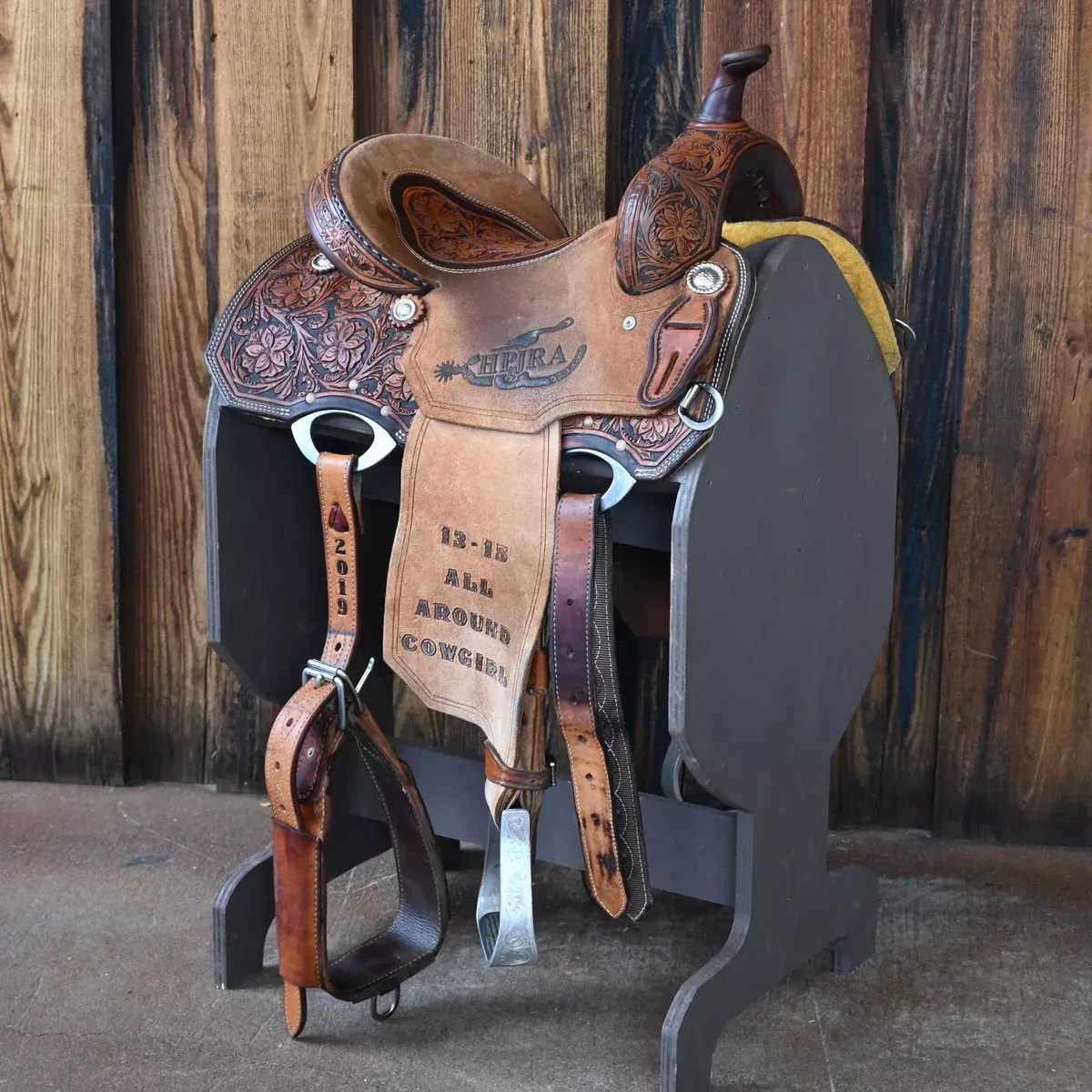 14" USED CORRIENTE BARREL SADDLE