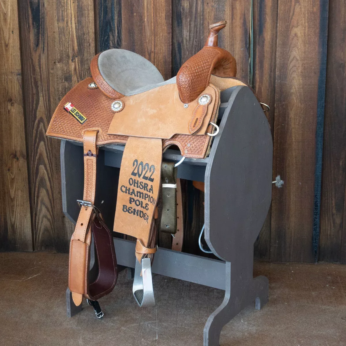 14" USED SLONE S BARREL SADDLE