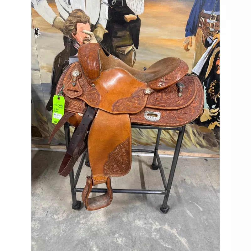 15 1/2" Saddle Smith Of Texas Reining Saddle