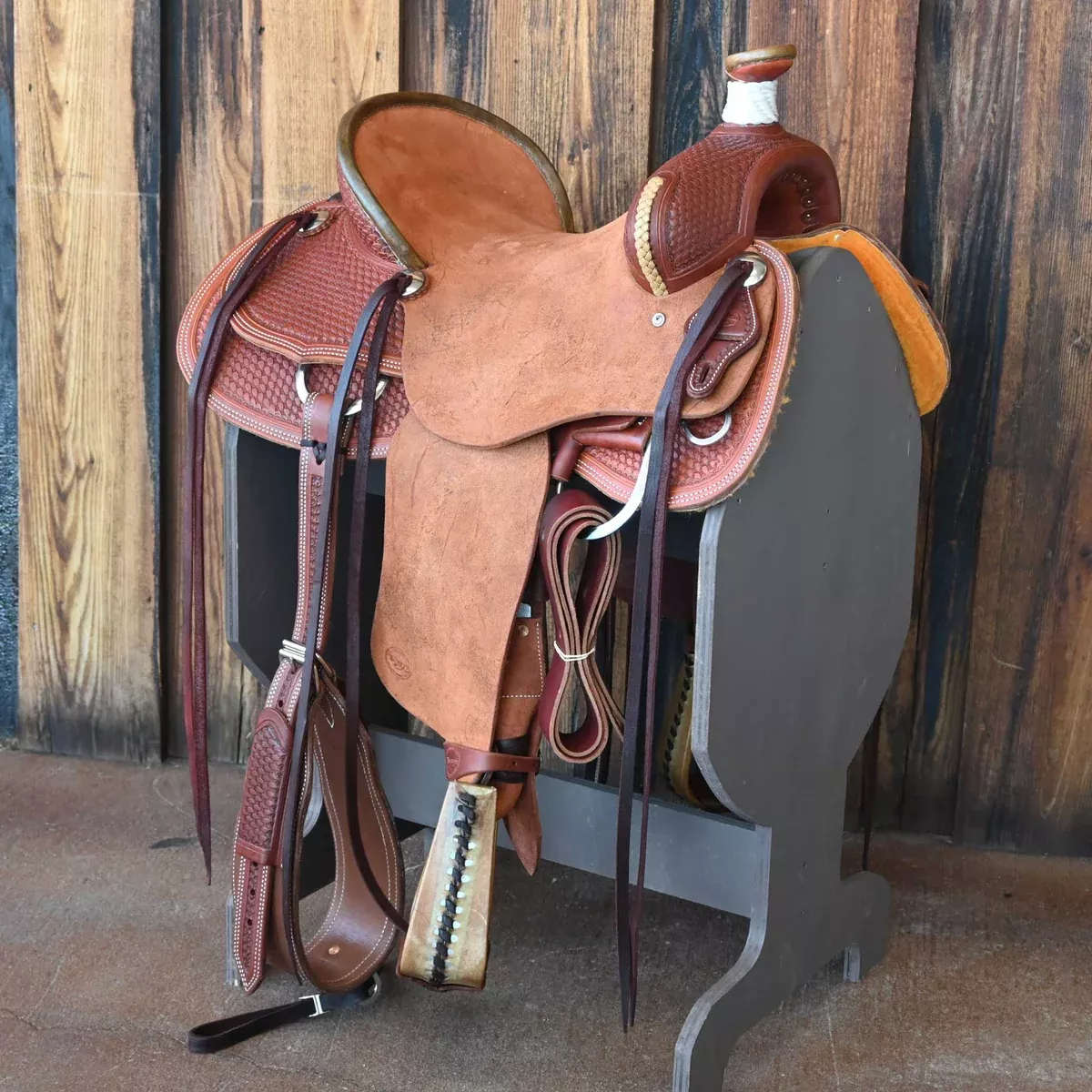 15.5" TESKEY'S RANCH ASSOCIATION SADDLE