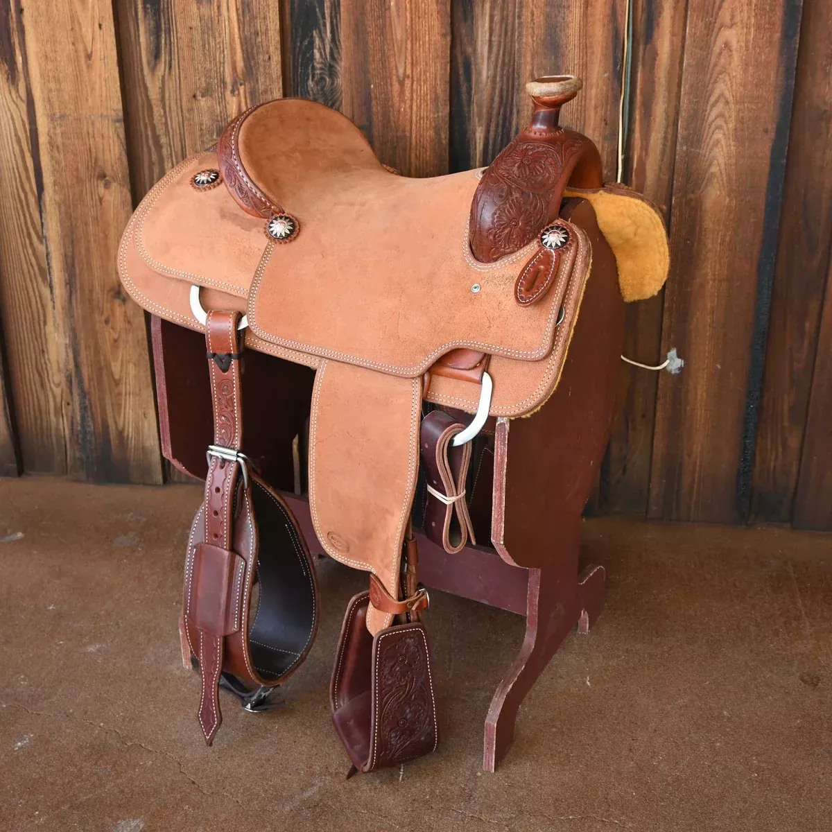 15.5" TESKEY'S RANCH ROPER SADDLE