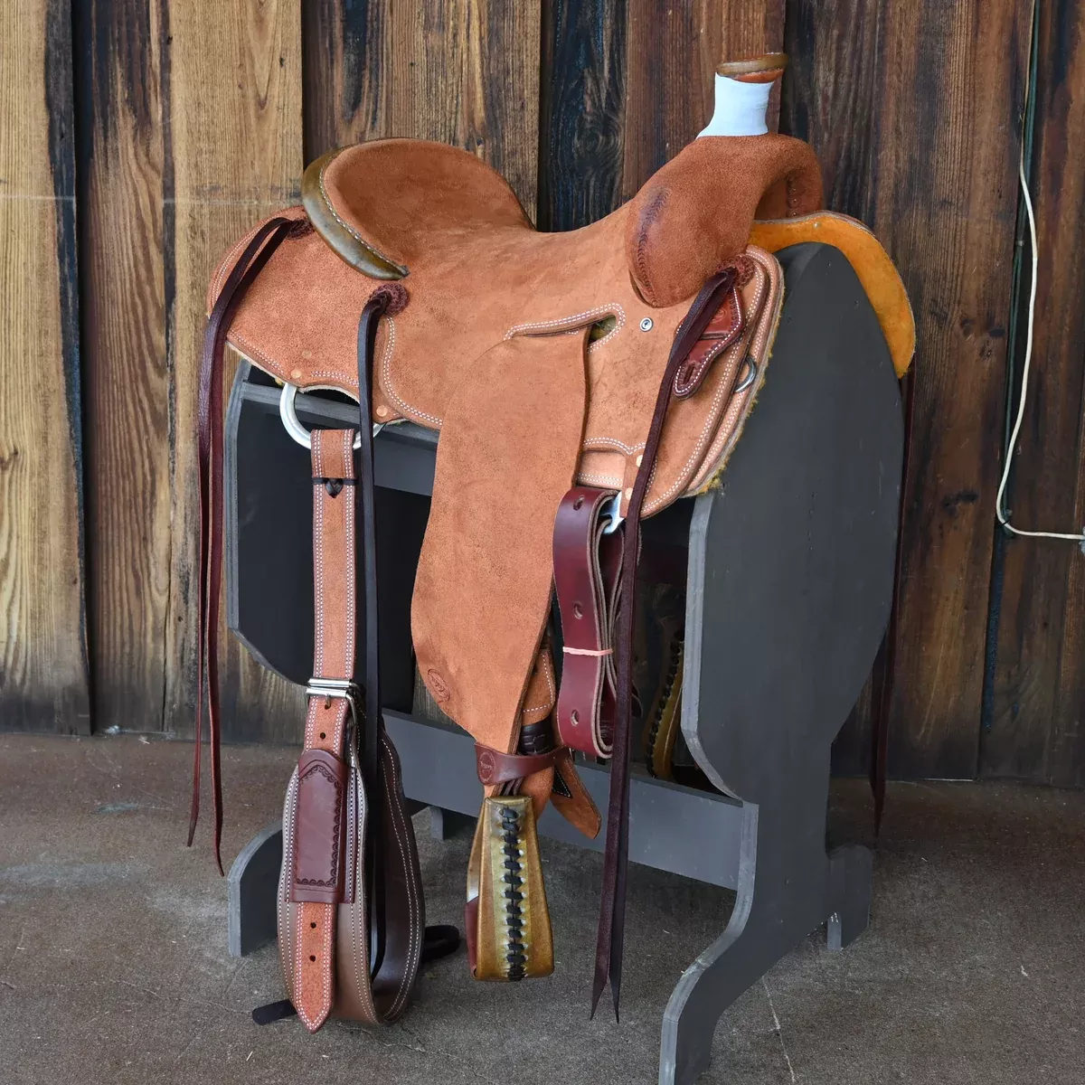 15.5" TESKEY'S STRIP DOWN RANCH SADDLE