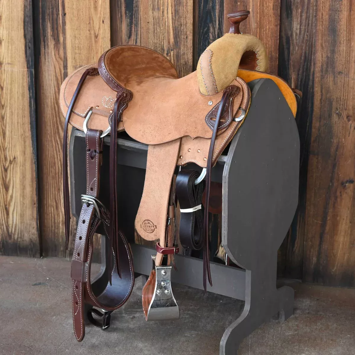 15" AUSTIN VALIMONT TEAM ROPING SADDLE
