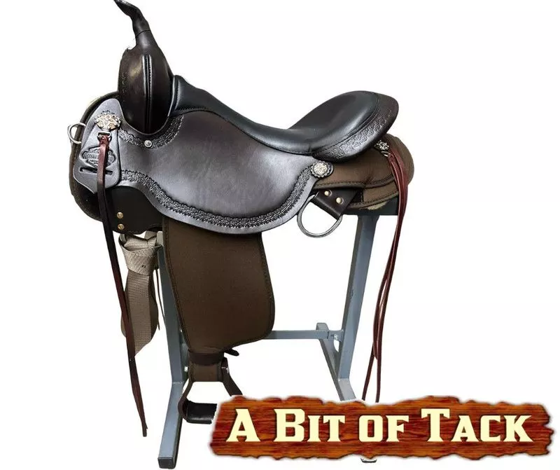 15" Circle YDaisetta Cordura Trail Saddle - Wide