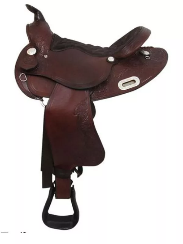 15" to 17" Big Horn Extra Wide Trail Saddle 908