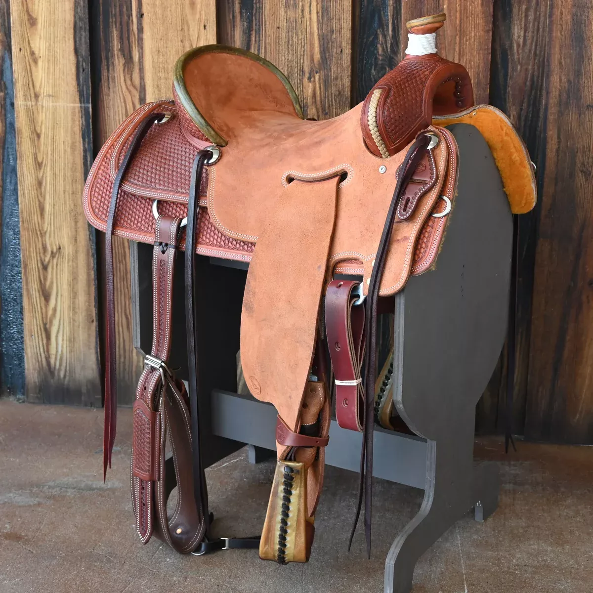 16.5" TESKEY'S RANCH ASSOCAITION SADDLE