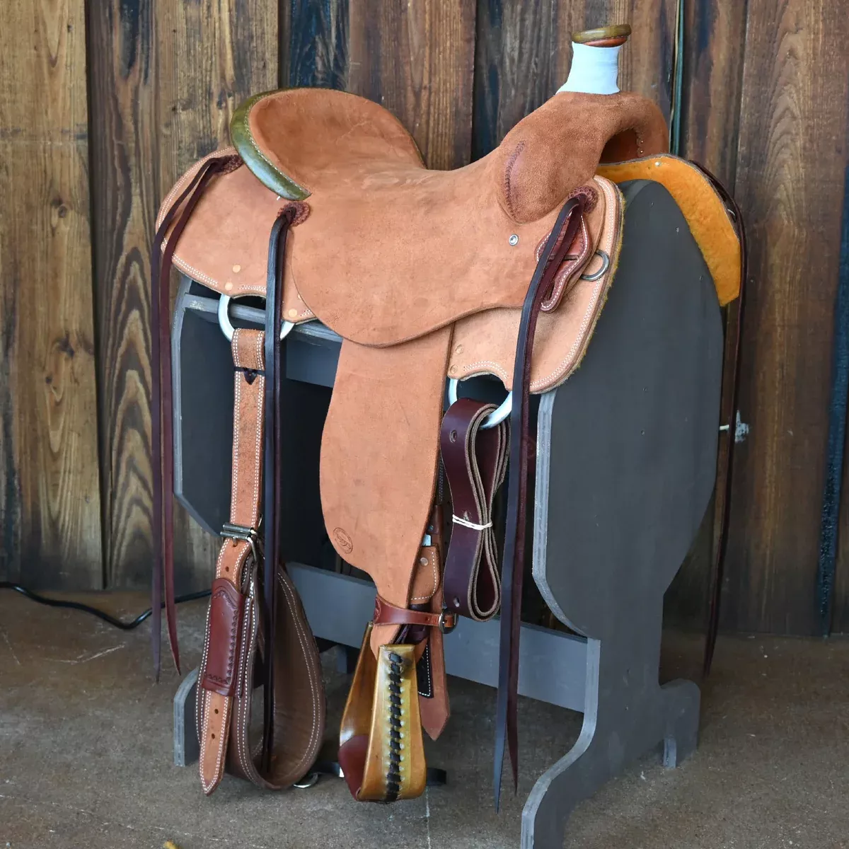 16.5" TESKEY'S STRIP DOWN RANCH SADDLE