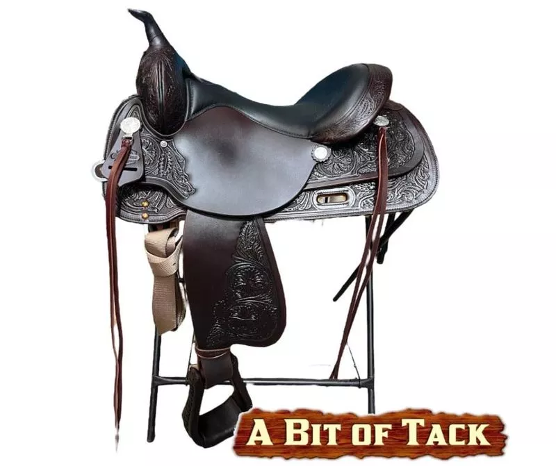 16" Circle Y Mineral Wells Trail Saddle - Wide Fit