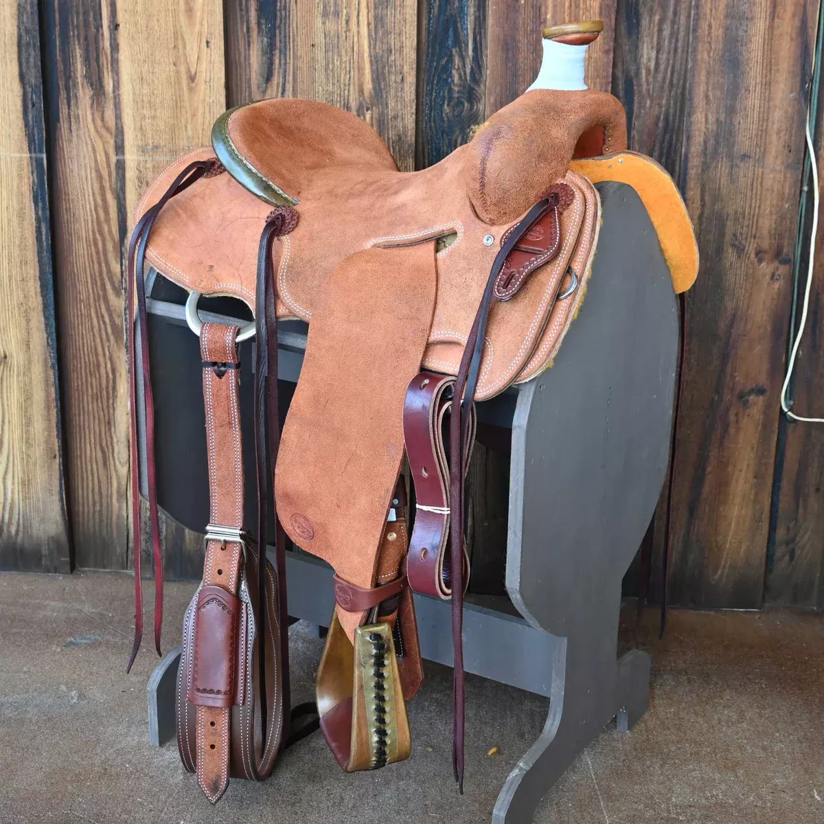 16" TESKEY'S STRIP DOWN RANCH SADDLE