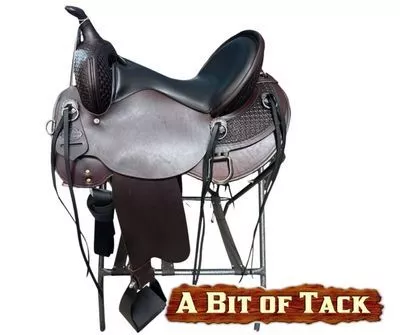 17" Circle Y Sulphur River Trail Saddle Wide Fit