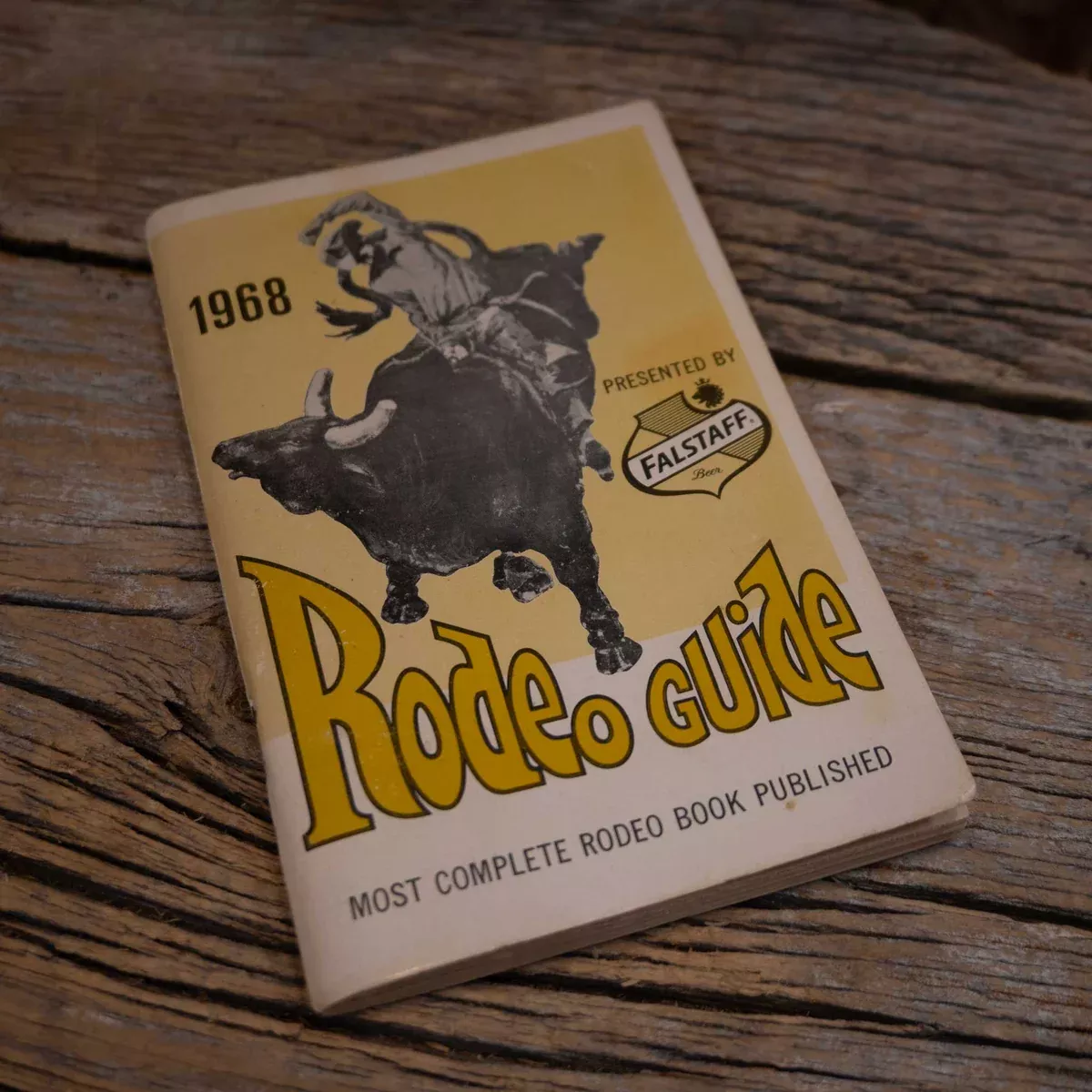 1968 Rodeo Guide by Falstaff Beer