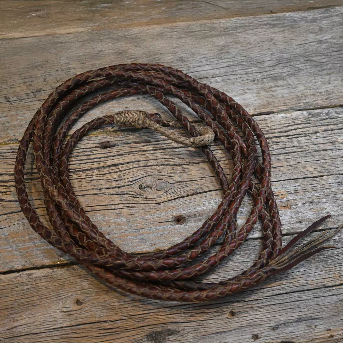 1970's Leather Rope w/Rawhide Hondo