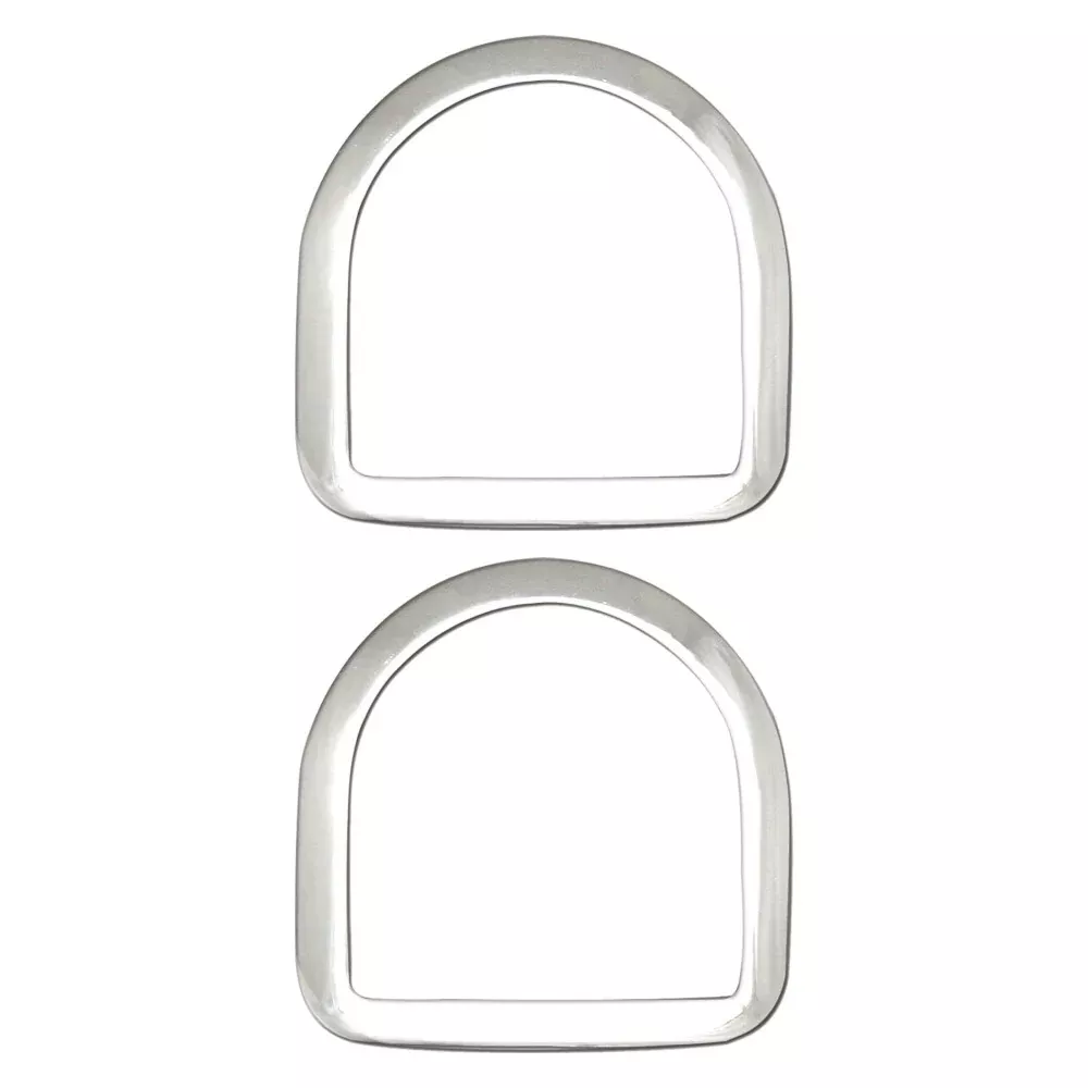 2-1/2 In X Stainless Steel Horse Beveled Saddle Rigging Dee