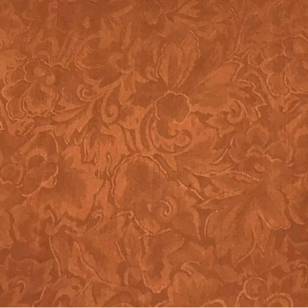 20" Jacquard Silk Wild Rag - Copper