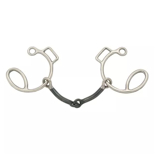 25024 TOUGH 1 SIX CHEEK SWEET IRON SNAFFLE- 5 1/2"