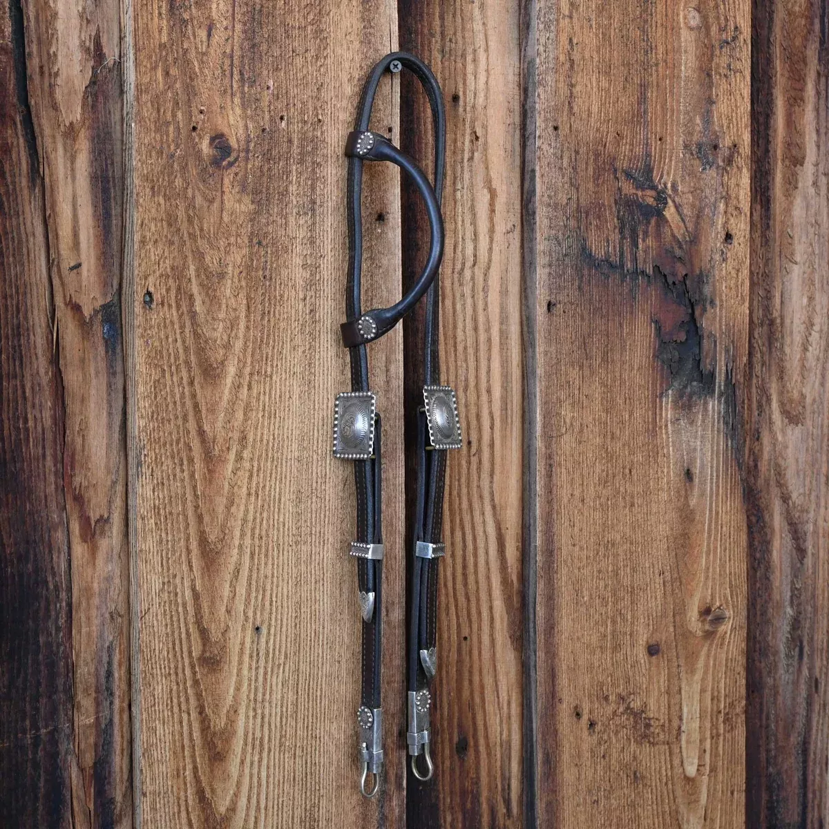 3/4" Single Ear Headstall w/Fleming Hardware