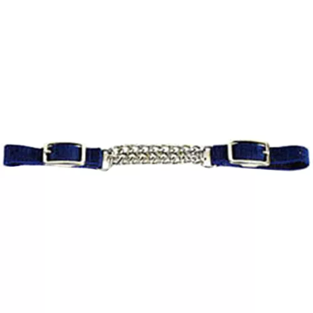 3/4"X19" Hilason Poly Strap With Double Curb Chain