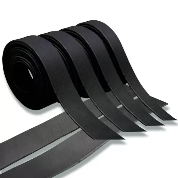 36 In Hilason Genuine Leather Flat Strap Strips for DIY Arts & Craft Projects Jewelry Tooling Home Décor Black