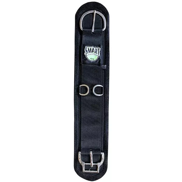 36 In. Weaver Black Felt Lined Straight Horse Cinch Roll Snug Buckle