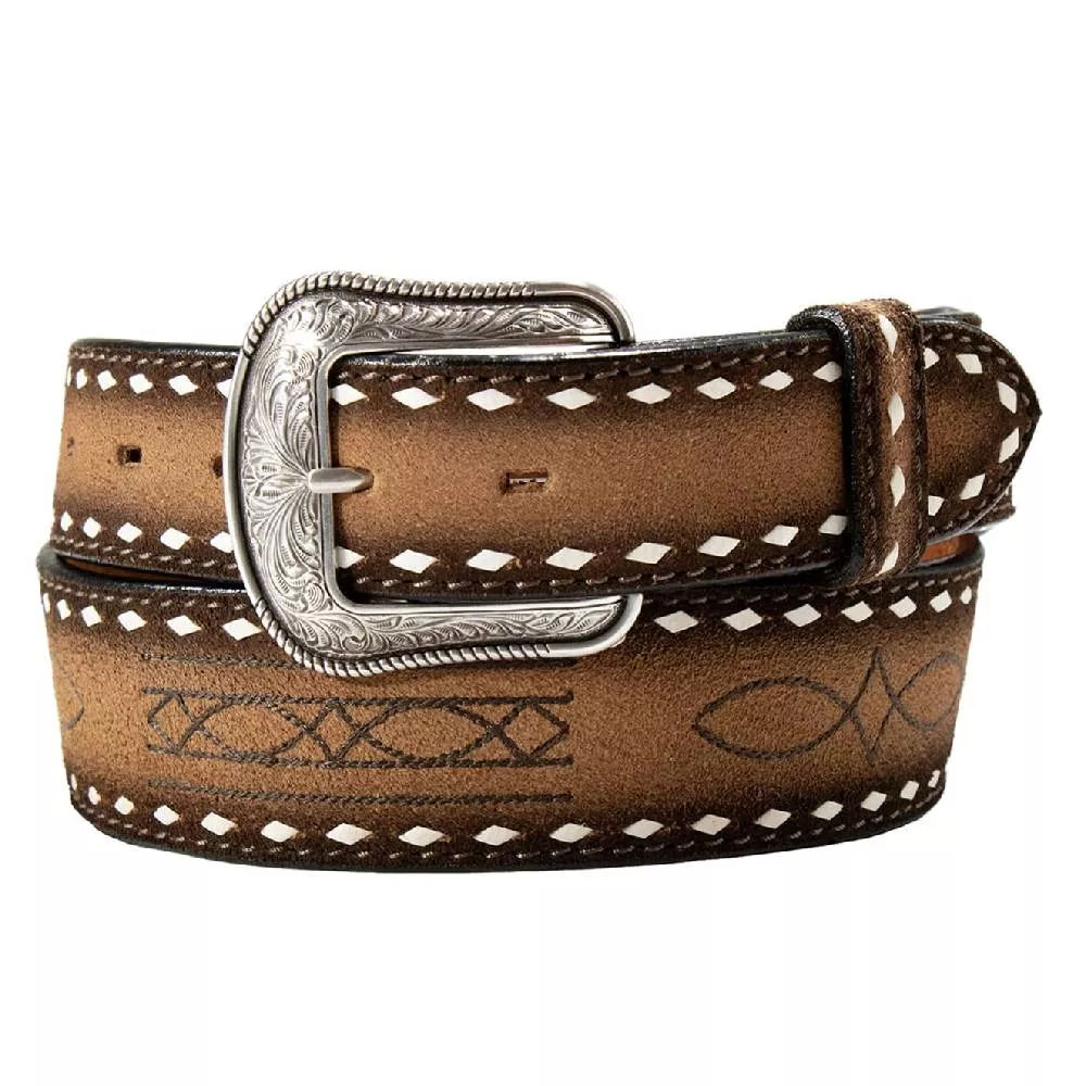 3D Men's Tapered Boot Stitch Belt