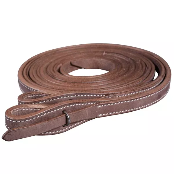 5/8 X 8 Ft Hilason American Leather Split Reins Chocolate