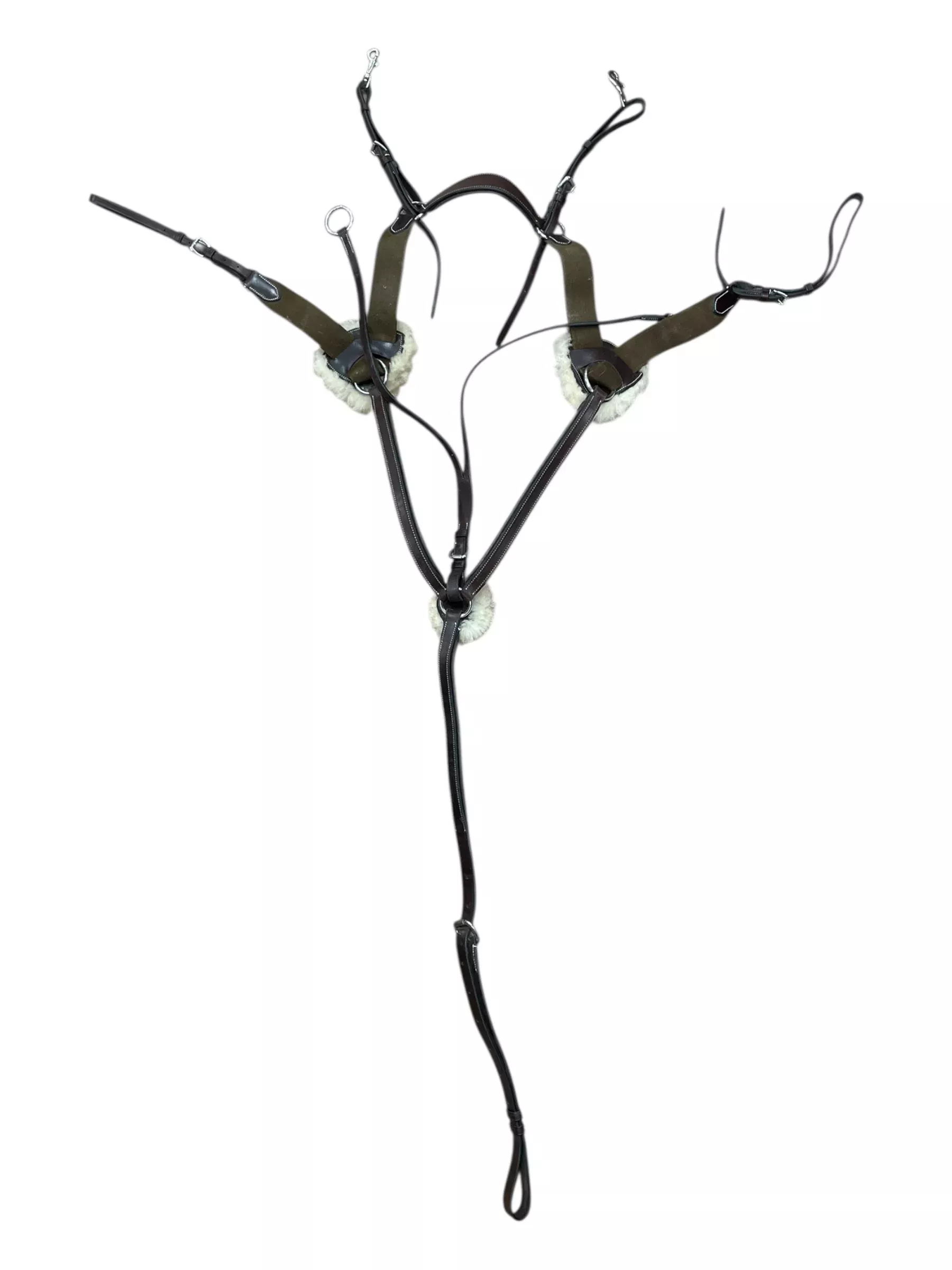 5-Point Breastplate - Brown - F/S - USED