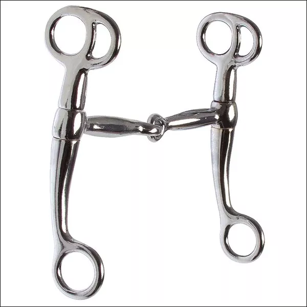 5" X 6" Hilason Western Mi Tom Thumb Horse Bit Cheekpiece