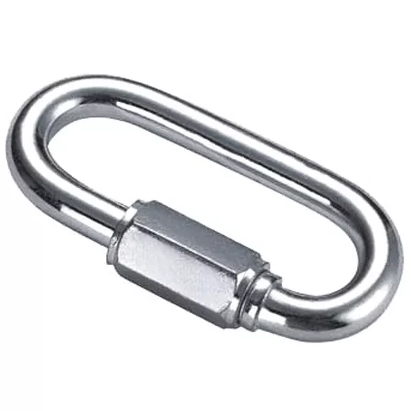 7/16" X 10Mm Hilason Oval Zinc Plated Quick Link Chain Repairer