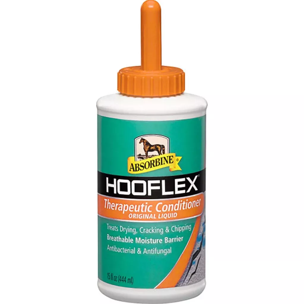 Absorbine Hooflex Therapeutic Conditioner Liquid with Brush, 15 oz