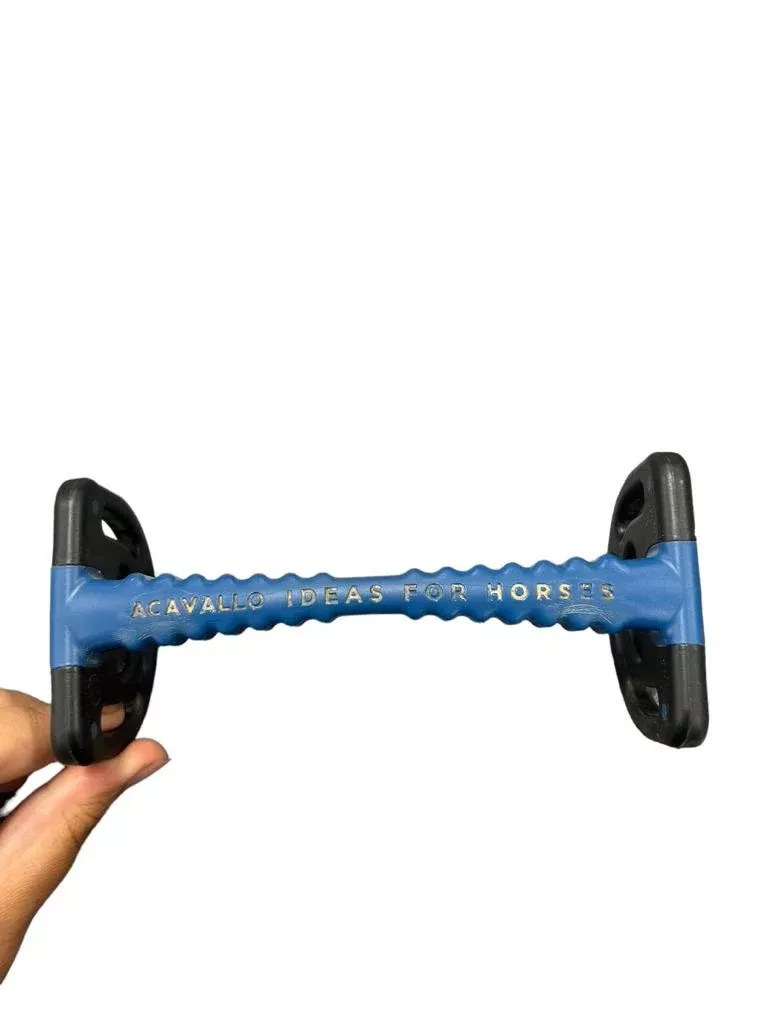 Acavallo Wave Sensitive Bit - Blue and Black - 5.5" - USED