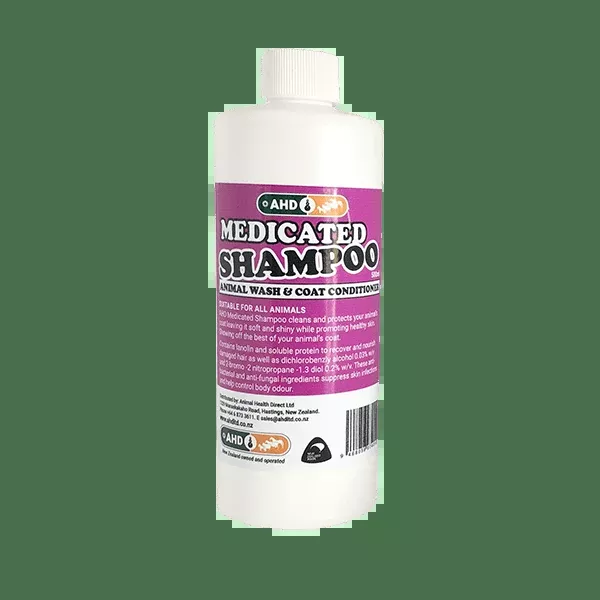 AHD Medicated Shampoo Animal Wash