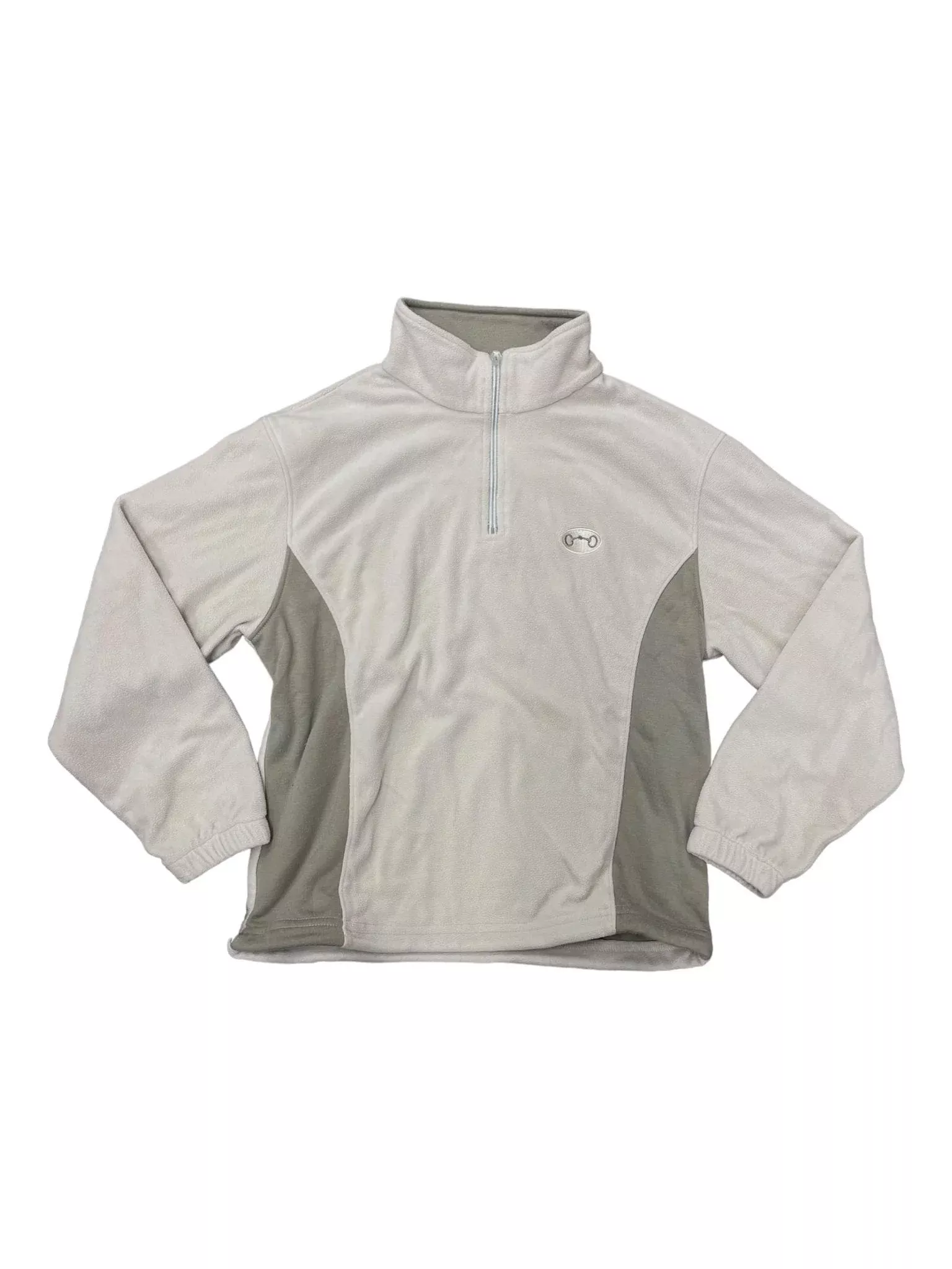 Akwa LS 1/4 Zip Fleece Pullover - Cream - S - USED