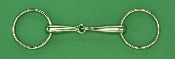 Albacon™ German Silver Jointed Wide Loose Ring Bit