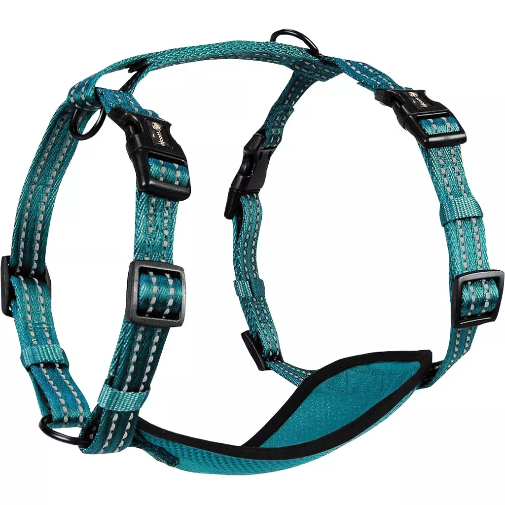 Alcott Adventure Dog Harness, Blue, Medium