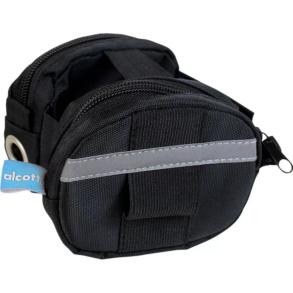 Alcott Adventure Retractable Dog Leash, Black, Large