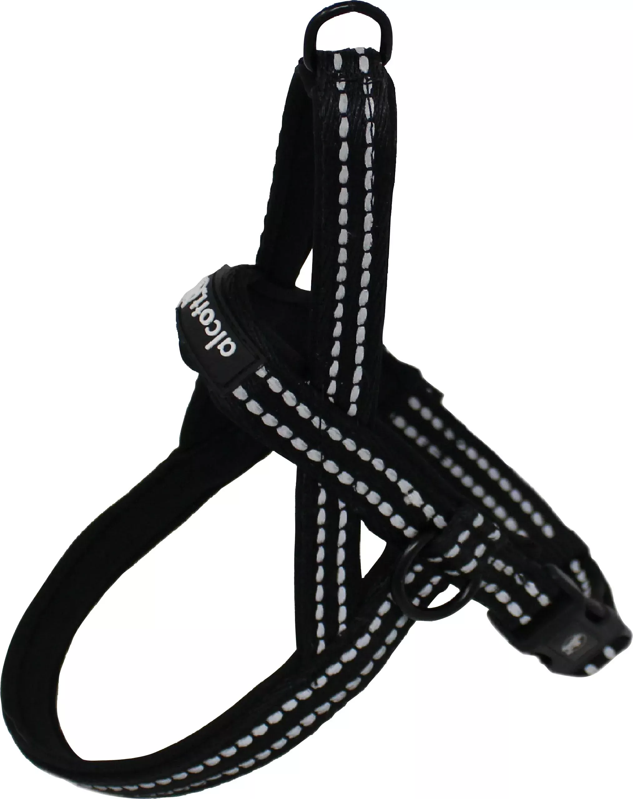 Alcott Rope Norwegian Dog Harness, Black, Large